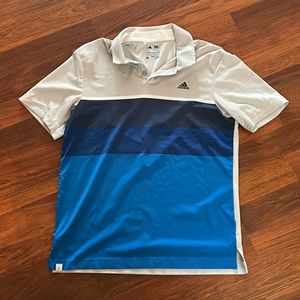 Adidas climacool golf shirt.